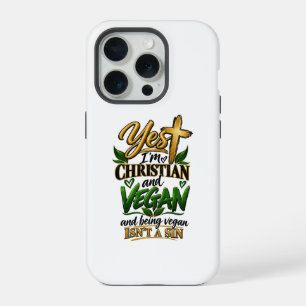 Ja, ik ben christen en veganist… iPhone 15 pro case
