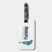 Ja, ik ben Crazy Travel Label Bagagelabel (Achterkant verticaal)