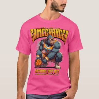 Ja, ik ben de gamechanger Guy Funny Basketball Gor T-shirt