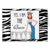 Ja, ik ben de "koningin" (Voorkant Horizontaal)