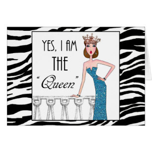 Ja, ik ben de "koningin"