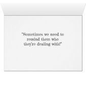 Ja, ik ben de "koningin" (Binnen Horizontaal (Onder))