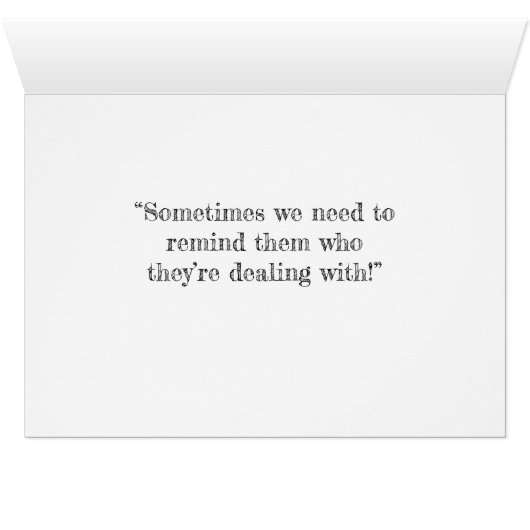 Ja, ik ben de "koningin" (Binnen Horizontaal (Onder))