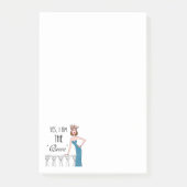 Ja, ik ben de "Koningin" Post-it Notes (Voorkant)