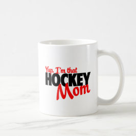 Ja, ik ben die hockeymoeder koffiemok