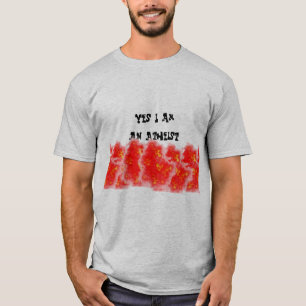 Ja, ik ben een atheïst t-shirt