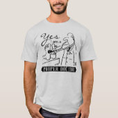 Ja, ik ben een echte dokter. t-shirt (Voorkant)