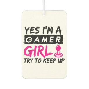 Ja ik ben een Gamer Girl Gaming Girl  Luchtverfrisser