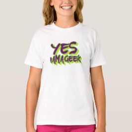 Ja, ik ben een Geek T-shirt