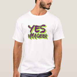 Ja, ik ben een Geek T-shirt