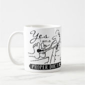 Ja, ik ben een goede dokter. koffiemok (Links)