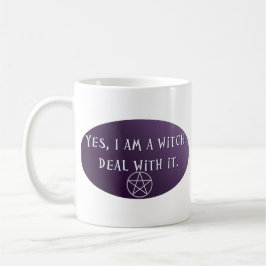 Ja, ik ben een heks, ga ermee om! koffiemok