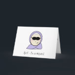 Ja, ik ben een Hijabi wenskaart Kaart<br><div class="desc">Blij om een Hijabi te zijn, met een islamitische Hijab of sjaal aan? Schattigee afdruk van een meisje dat een hijab (islamitische sjaal) draagt op verschillende producten, bijvoorbeeld knopen, briefkaarten of felicitatiekaarten. Een mooi klein cadeau voor elk moslim meisje met een hijab.</div>