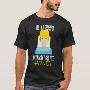 Ja ik ben een imker nee je kunt geen gratis honing t-shirt