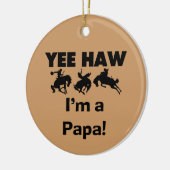 Ja, ik ben een Papa T-shirts en GIfts Keramisch Ornament (Links)