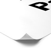 Ja, ik ben een Papa T-shirts en GIfts Poster (Hoek)