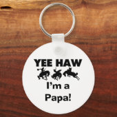 Ja, ik ben een Papa T-shirts en GIfts Sleutelhanger (Voorkant)