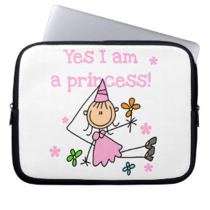 Ja, ik ben een prinses laptop sleeve