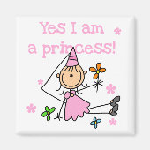 Ja, ik ben een prinses magneet (Voorkant)