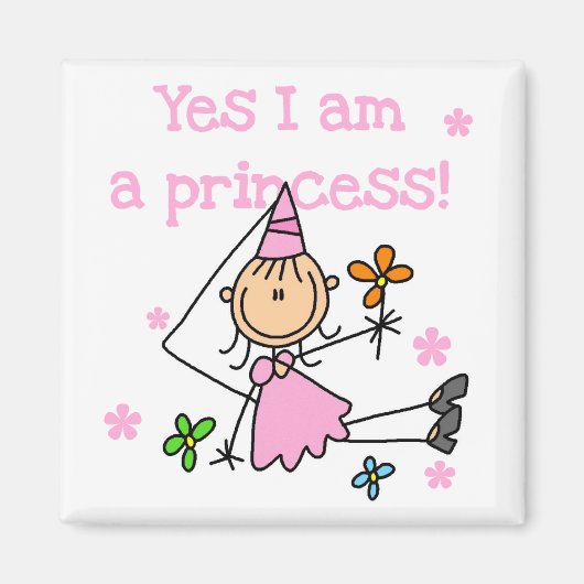 Ja, ik ben een prinses magneet (Voorkant)