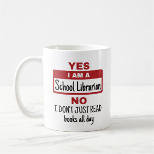 Ja, ik ben een schooljournalist koffiemok