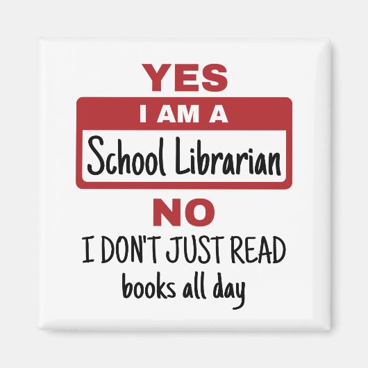 Ja, ik ben een schooljournalist magneet (Voorkant)