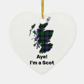 Ja. Ik ben een Scot Clan Galbraith Ornament (Voorkant)