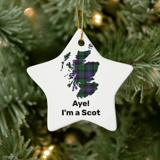Ja. Ik ben een Scot Clan Galbraith Ornament (Boom)
