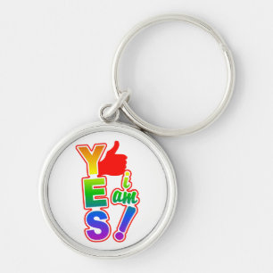JA, ik ben een sleutelketen Sleutelhanger