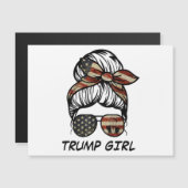 Ja, ik ben een Trump Girl die er overheen gaat - T (Voorkant / Achterkant)