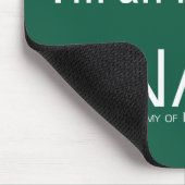 Ja, ik ben een uitvinder Mousepad - groen Muismat (Hoek)
