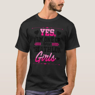 Ja, ik ben een van deze triatlon meisjes die zwemm t-shirt