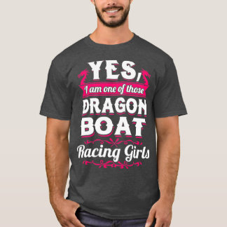 Ja, ik ben een van die drakenbootracismesters t-shirt
