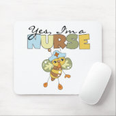 JA, ik ben een verpleegster T-shirts en cadeautjes Muismat (Met muis)
