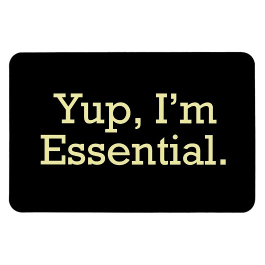 Ja, ik ben Essential. Magneet (Horizontaal)