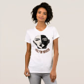 JA, IK BEN GEMENGD – Biracial Identity Slim T-shir T-shirt (Voorkant volledig)