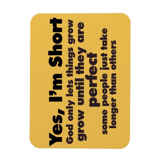 Ja, ik ben KORT Magneet (Verticaal)