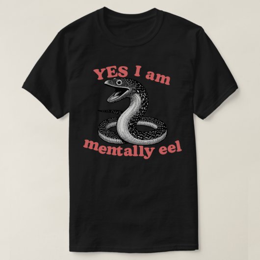 Ja, ik ben mentaal gevoelig t-shirt (Design voorkant)
