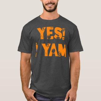 Ja, ik ben mijn zoete aardappel voor een combinati t-shirt