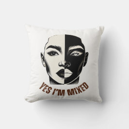 JA, ik ben Mixed Diversity Face Sierkussen