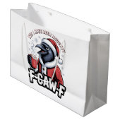 Ja, ik ben ondeugend geweest F-Caw-F Funny Kerstmi Groot Cadeauzakje (Voorkant Gekanteld)