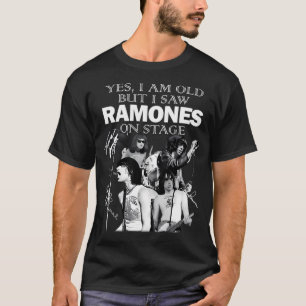 Ja Ik Ben Oud Maar Ik Zag Band Op Het Podium T-shirt
