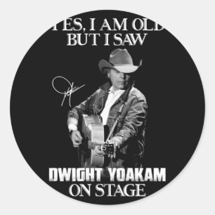 Ja, ik ben oud, maar ik zag Dwight Yoakam op Stage Ronde Sticker