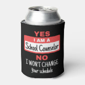 Ja, ik ben schooladviseur die geen planning zal wi blikjeskoeler (Blikje Voorkant)