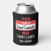 Ja, ik ben schooladviseur die geen planning zal wi blikjeskoeler (Blikje Achterkant)