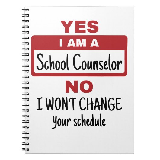 Ja Ik ben schooladviseur Wijzigingsschema Notitieboek (Voorkant)