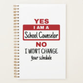 Ja Ik ben schooladviseur Wijzigingsschema Planner (Voorkant)