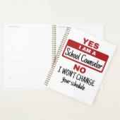 Ja Ik ben schooladviseur Wijzigingsschema Planner (Display)