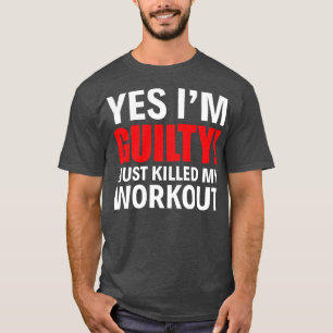 Ja, ik ben schuldig, ik heb net m'n workout grappi t-shirt