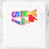 JA, IK BEN stickers (Tas)